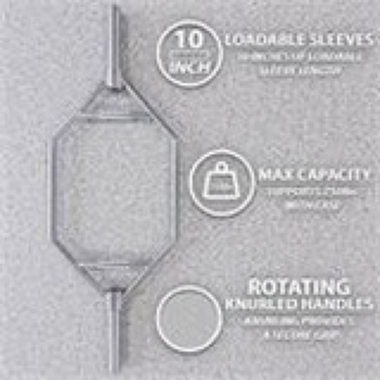 Synergee Hex Bar - Rotating Handles - photo 2