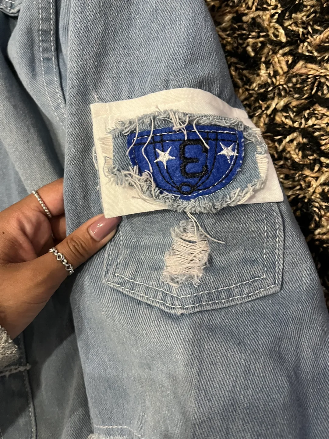 Denim Jacket with Patches image indicator(3)