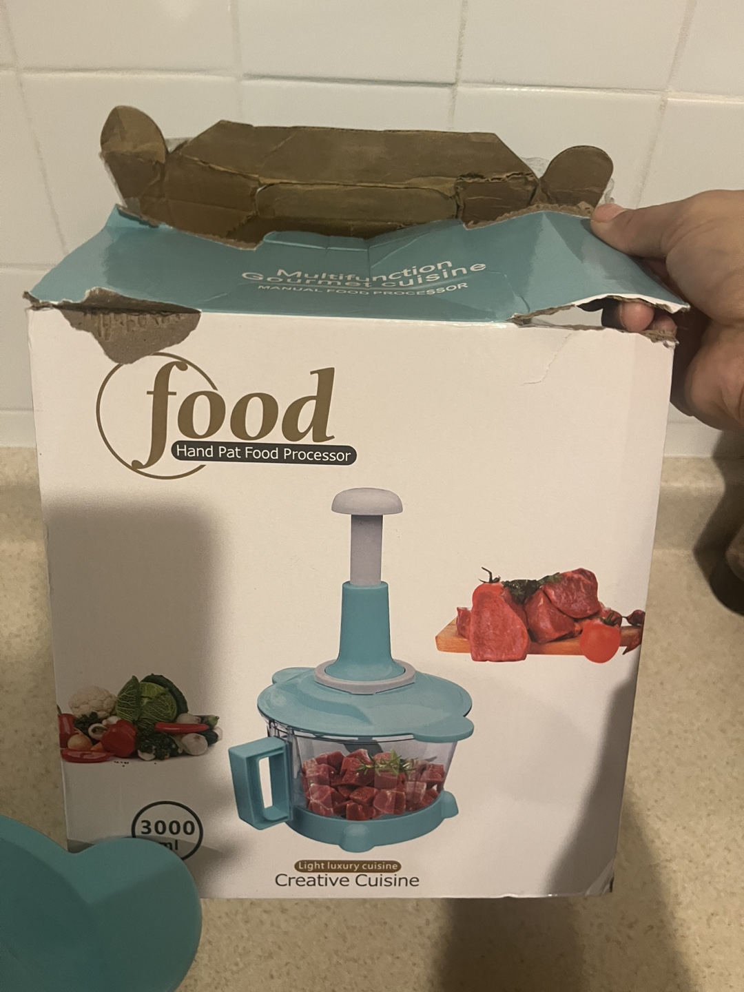 Hand pat food processor - photo 3