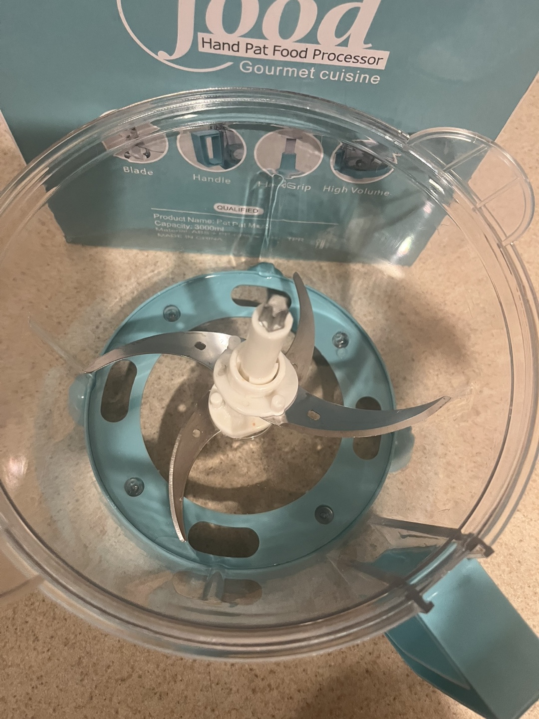 Hand pat food processor - photo 5