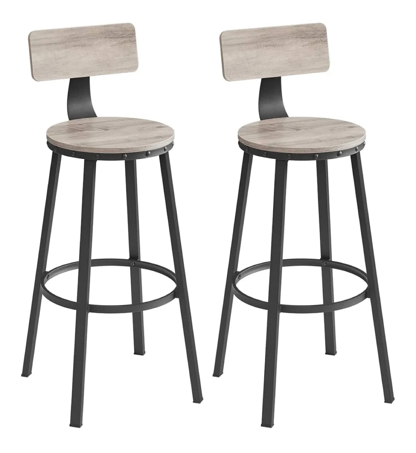 VASAGLE Bar Counter Stools chair (Set of 2) thumbnail