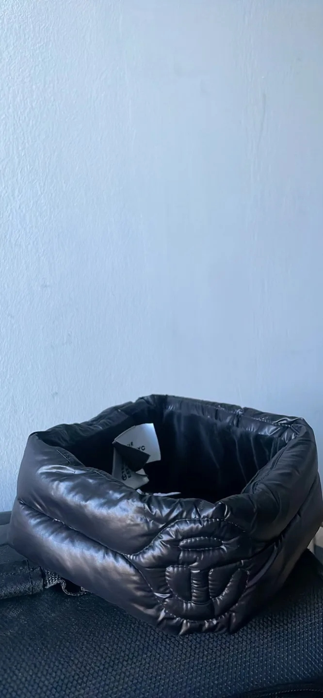 Telfar Puffer headband- Black (OS) thumbnail