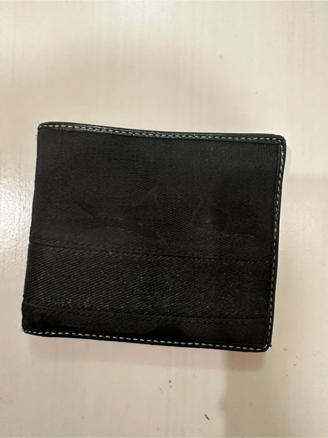 Pre-loved Coach Black Leather Wallet thumbnail