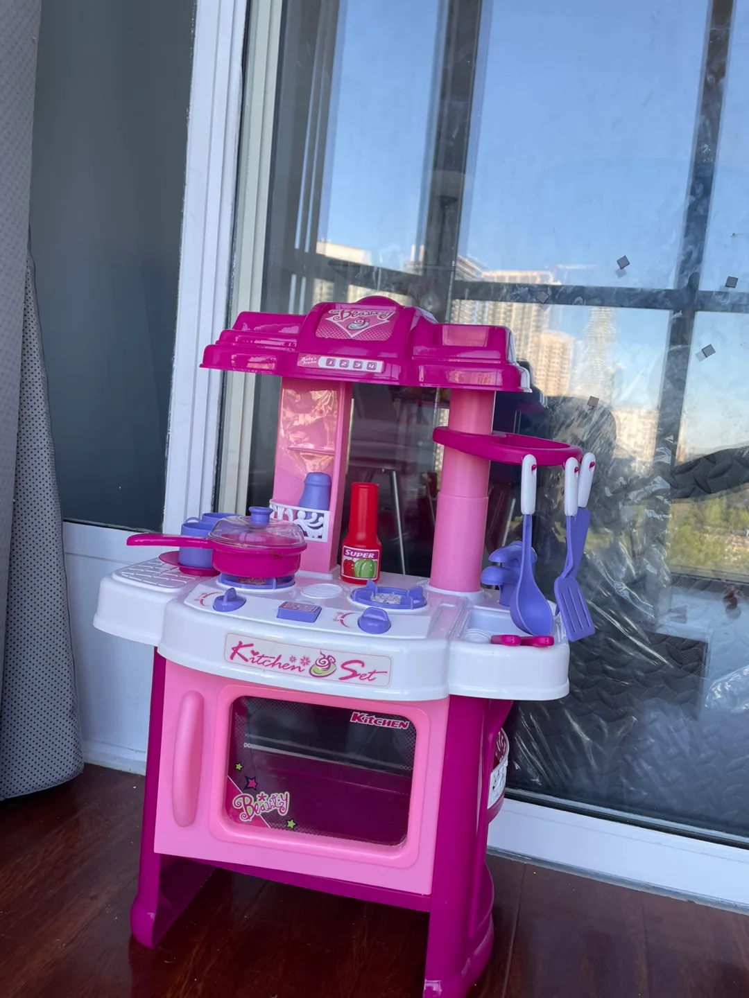 Kids Pink Kitchen Set thumbnail