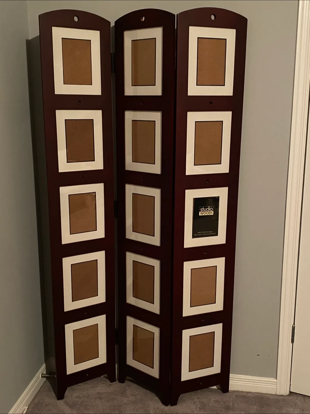 Studio Decor Photo Display Room Divider