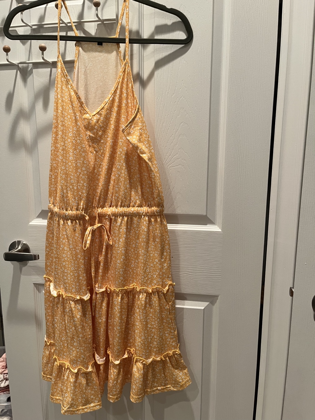 Yellow Floral Sundress