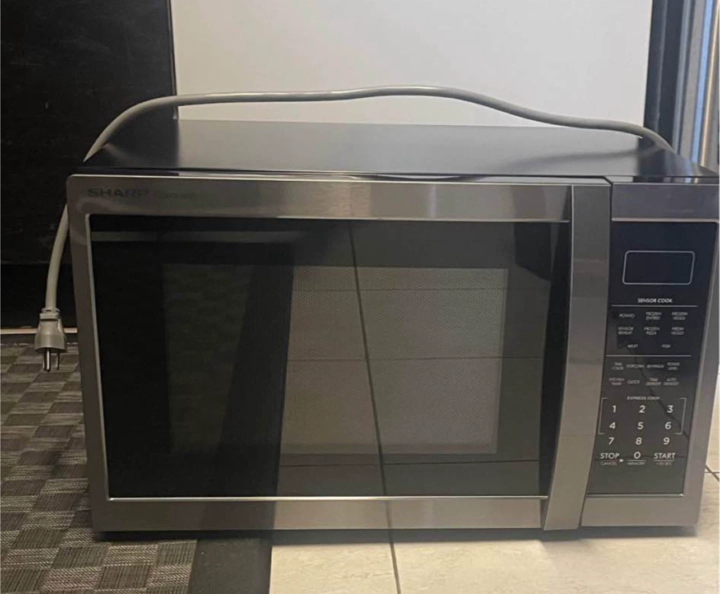 SHARP carousel microwave