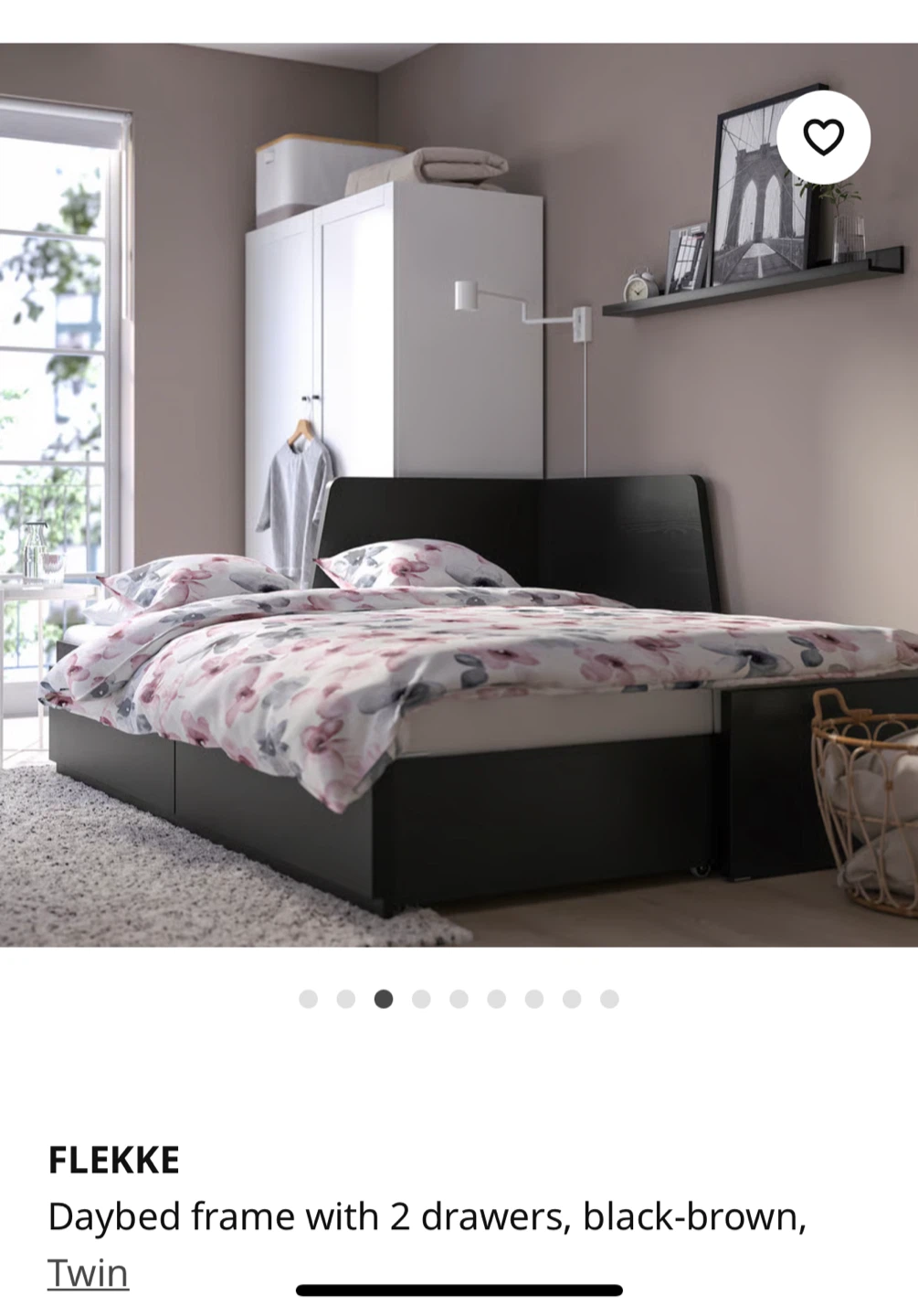 IKEA FLEKKE Daybed Frame with mattresses - photo 2