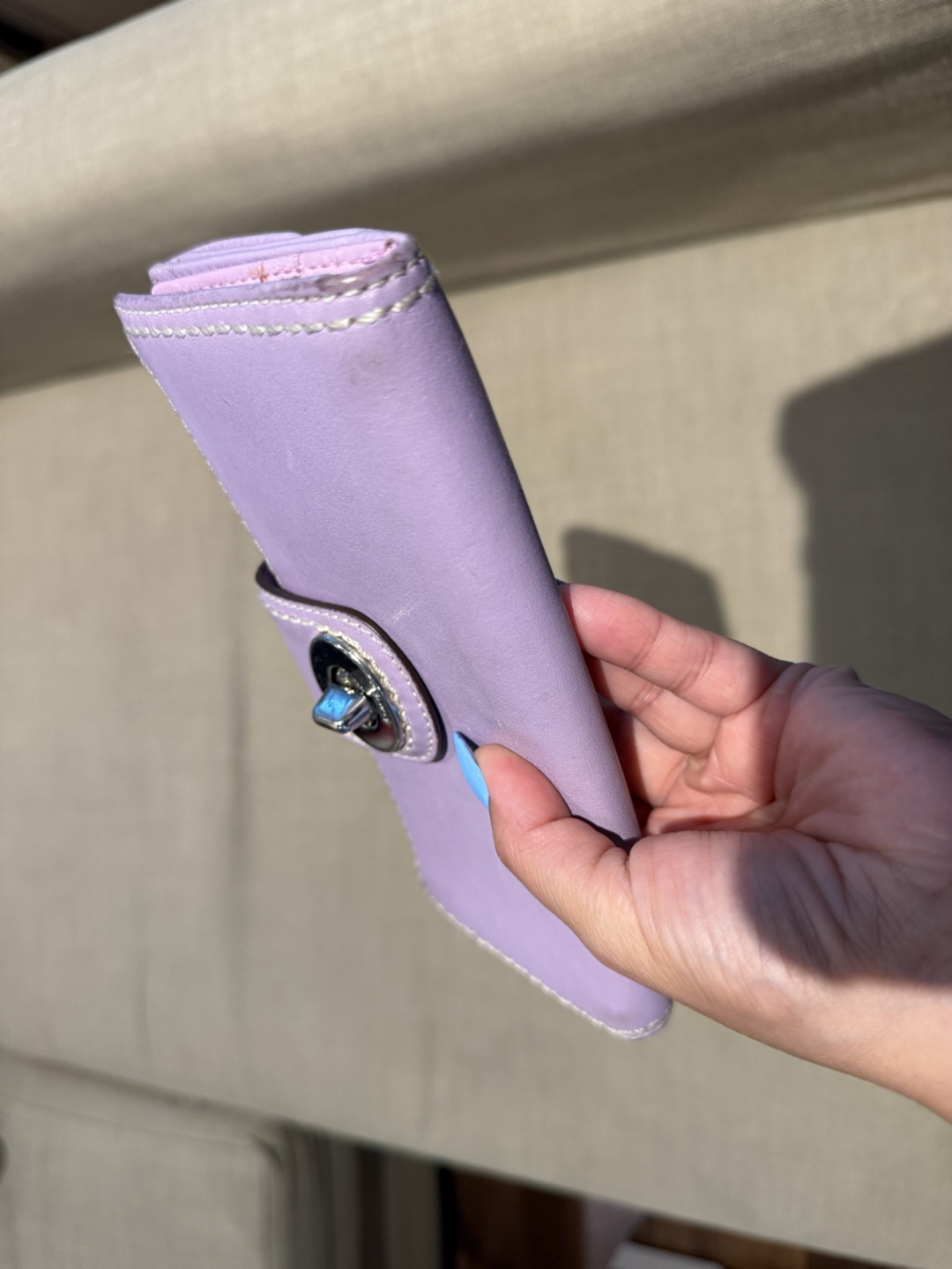 Coach Purple Wallet - photo 4