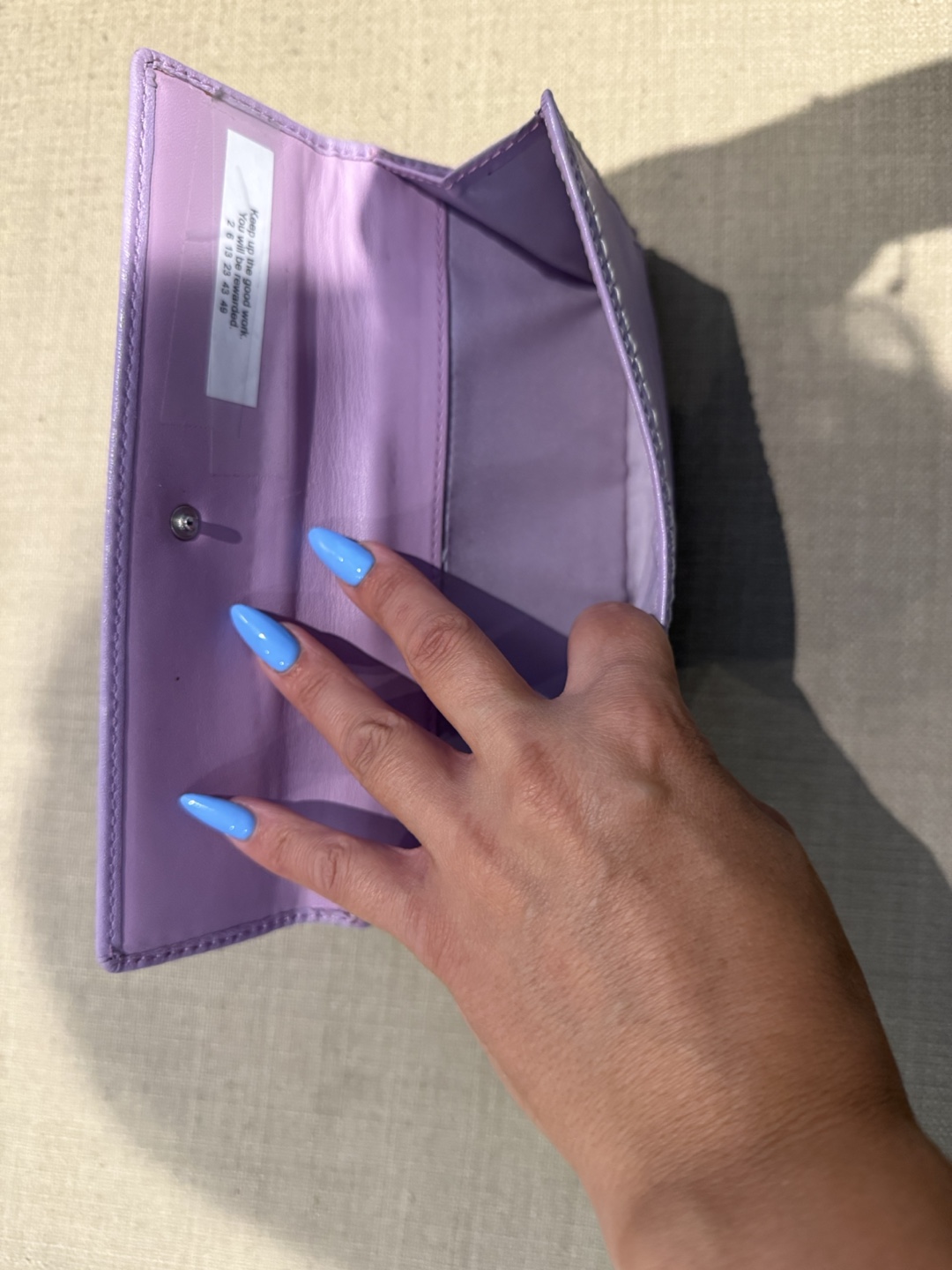 Coach Purple Wallet - photo 2