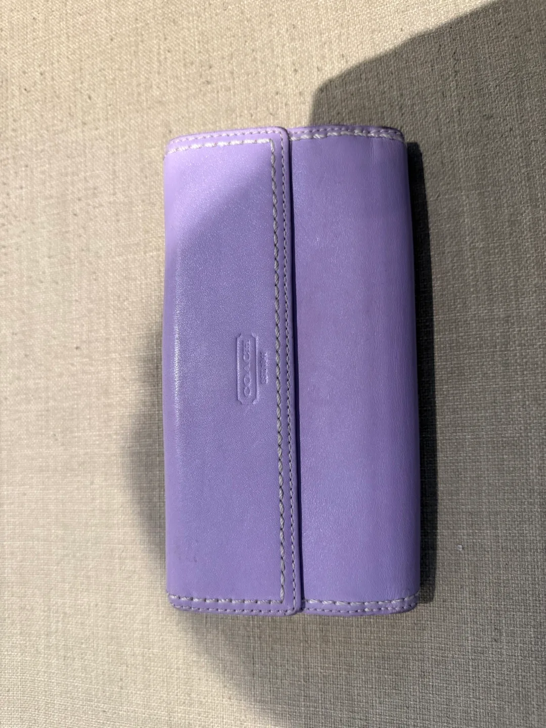 Coach Purple Wallet thumbnail