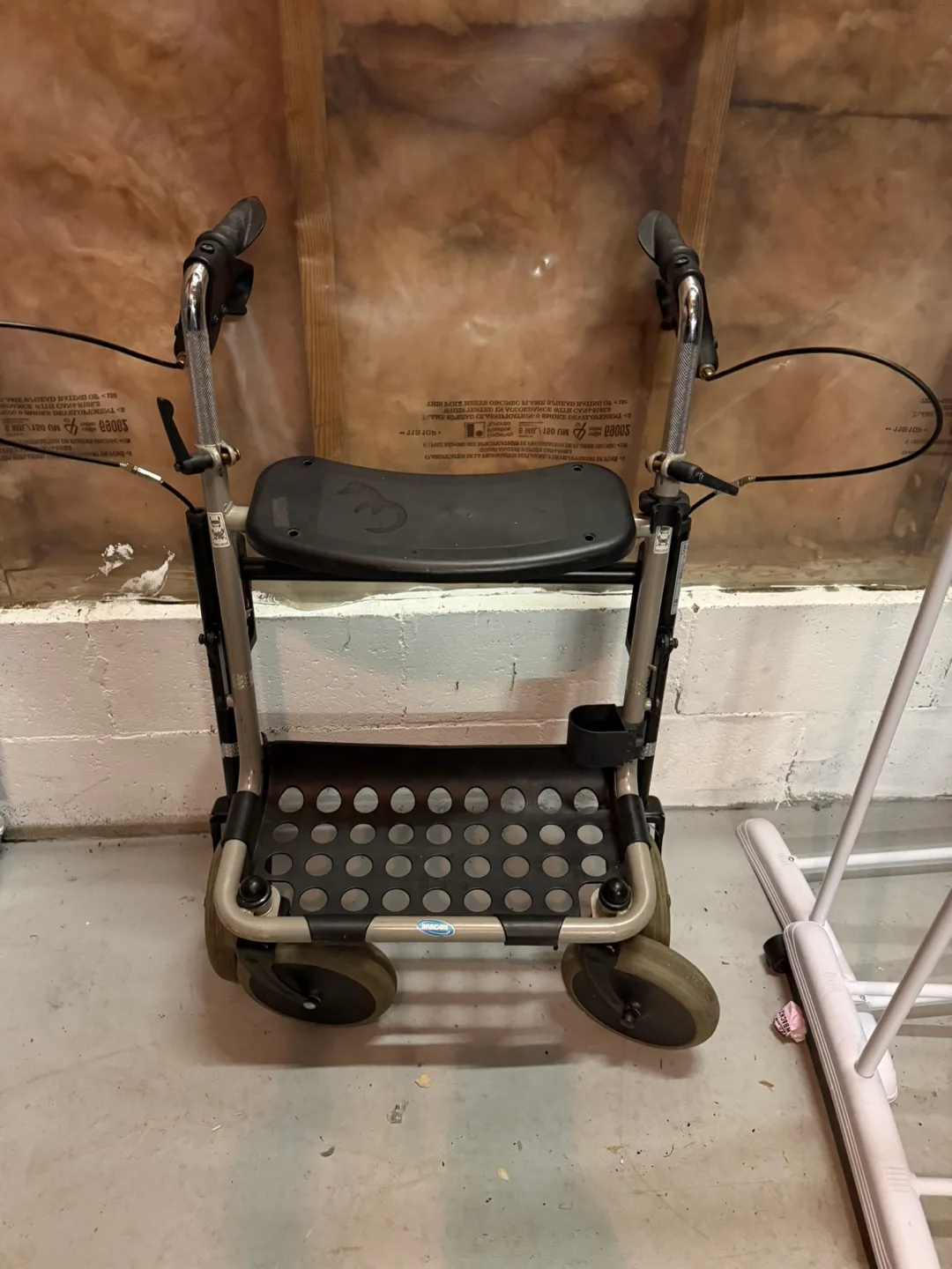 Invacare Rollator Walker with Seat thumbnail