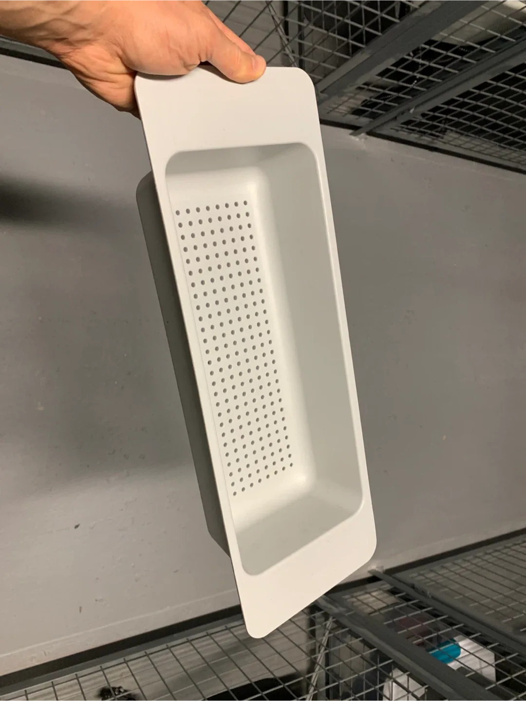 White Plastic Storage Container thumbnail