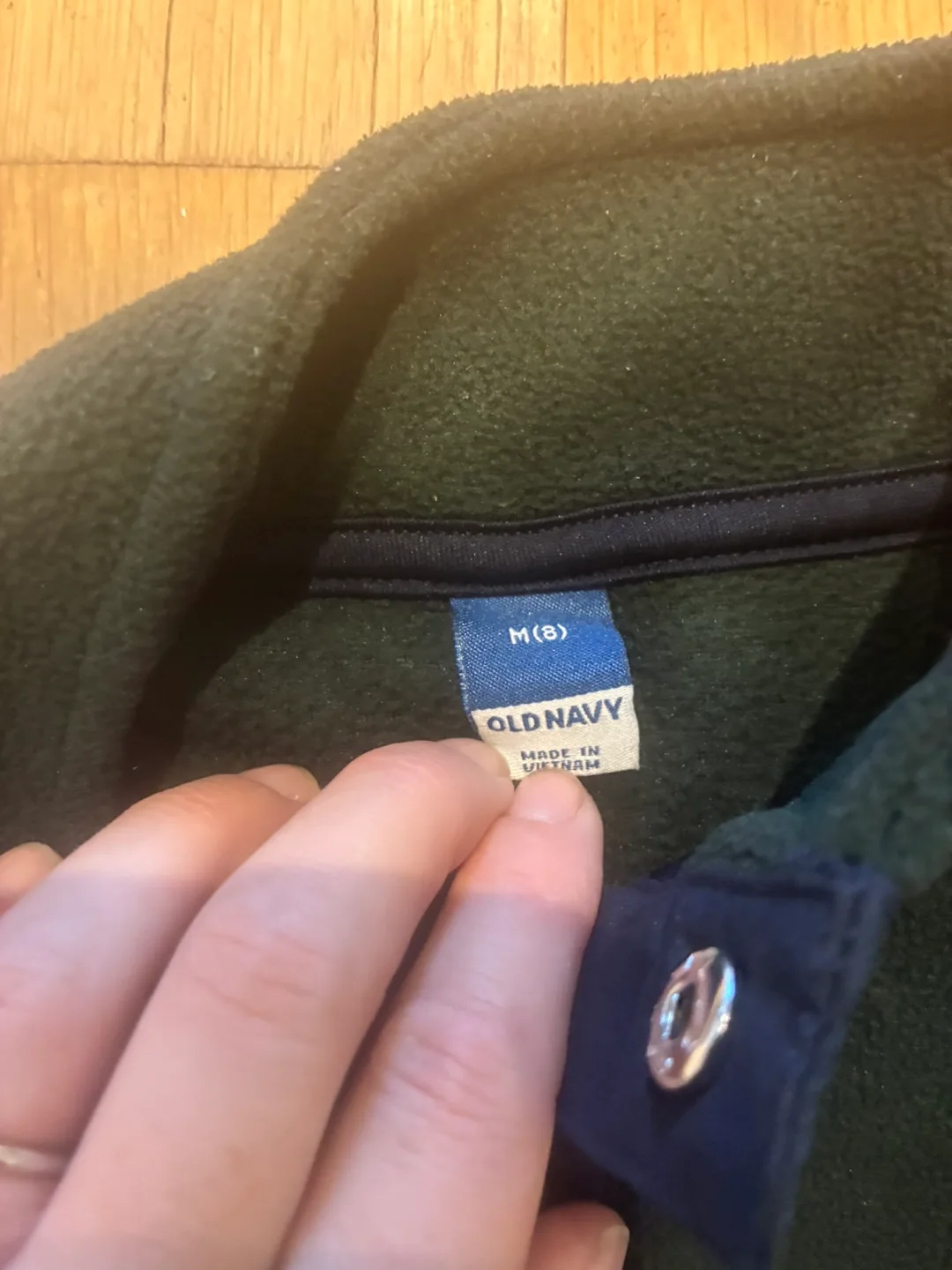 Old Navy Fleece Pullover - Size M(8) image indicator(2)