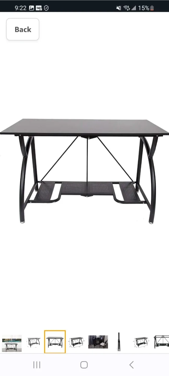Black Computer Desk thumbnail