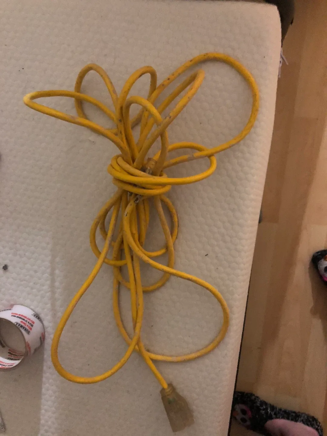 Yellow Extension Cord