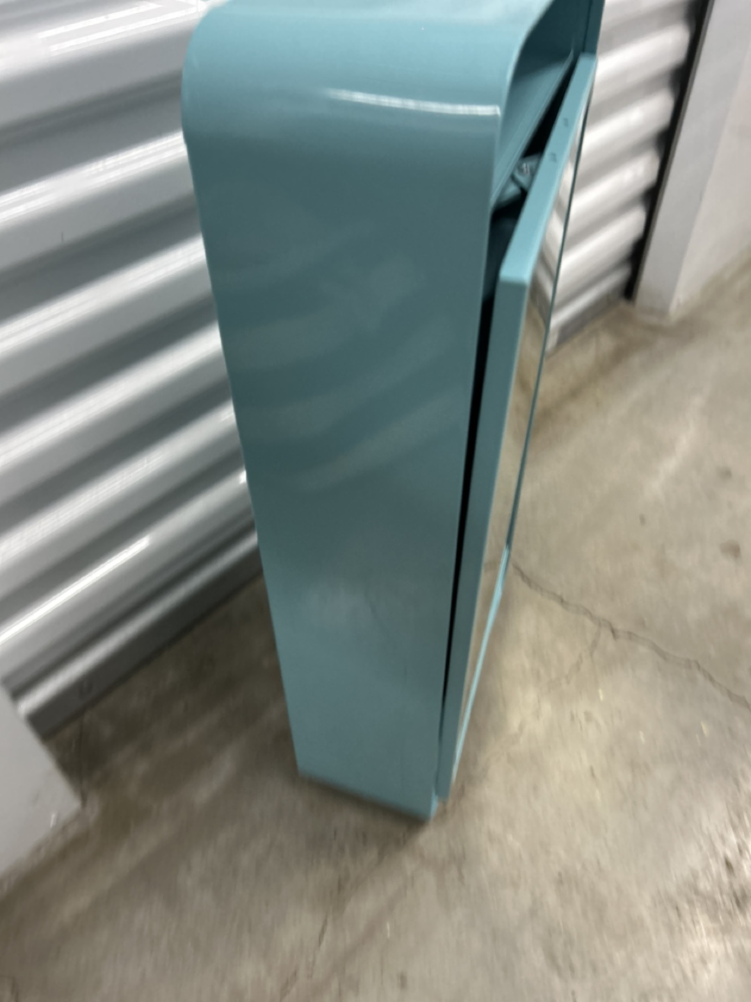 IKEA GUNNERN Mirror Cabinet, Blue, Excellent Condition - photo 2