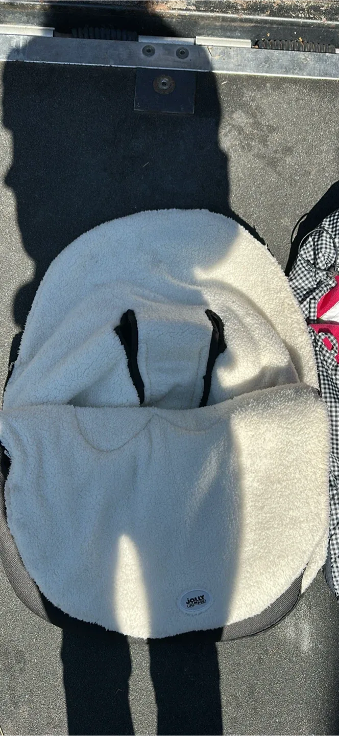 Jolly Jumper Arctic Sneak-a-Peek Car Seat Cover thumbnail