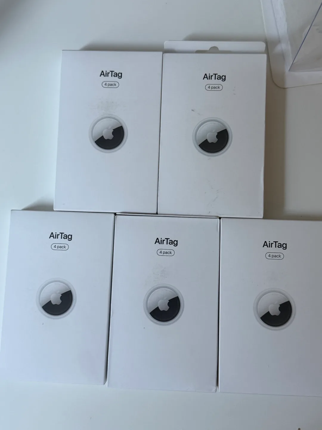 New Apple AirTag 4 Pack - White thumbnail