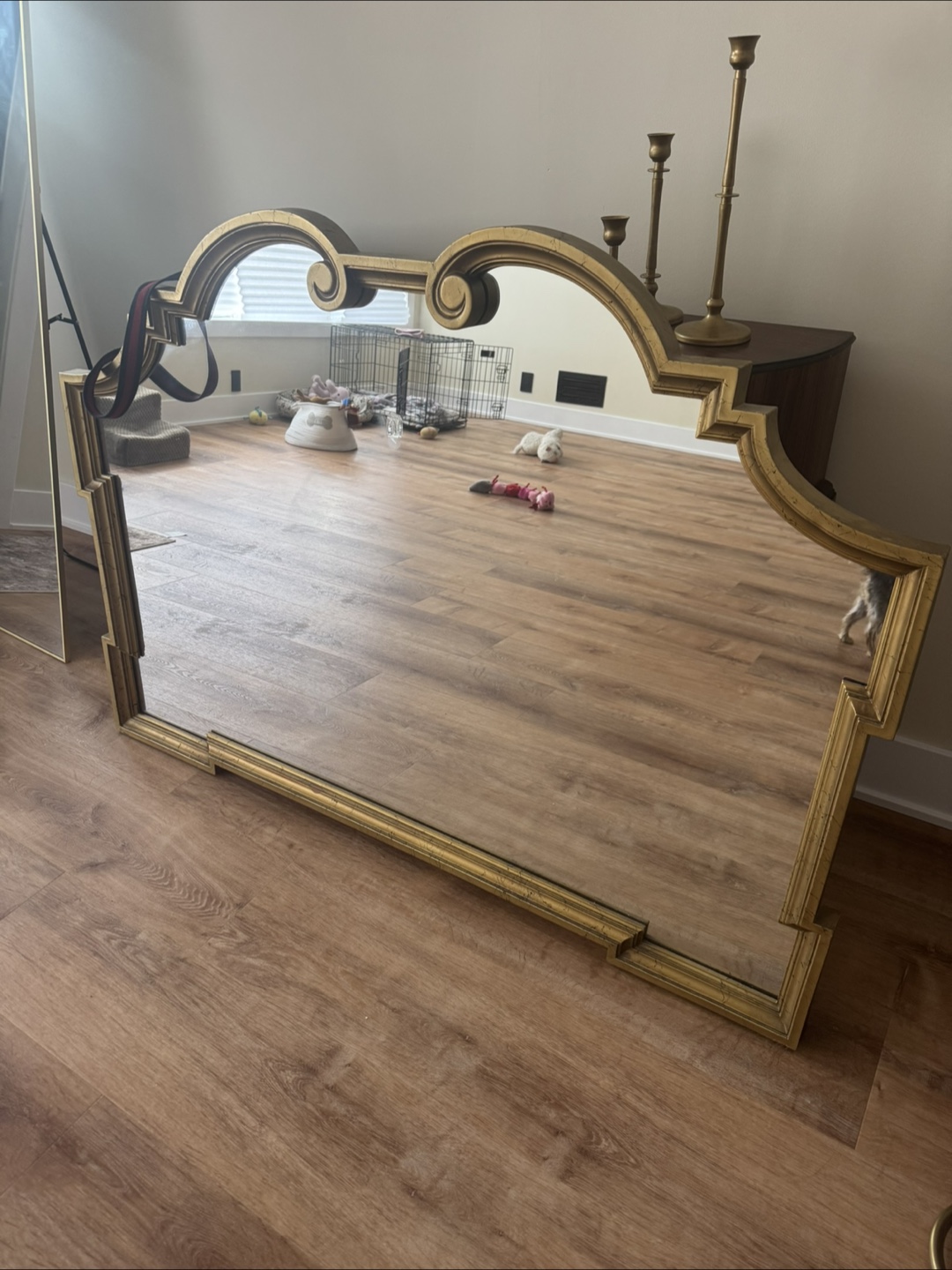 Gold Framed Mirror - photo 2