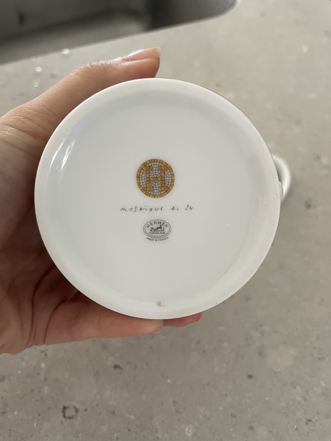 Hermès Mosaique Au 24 Mug Broken - photo 2