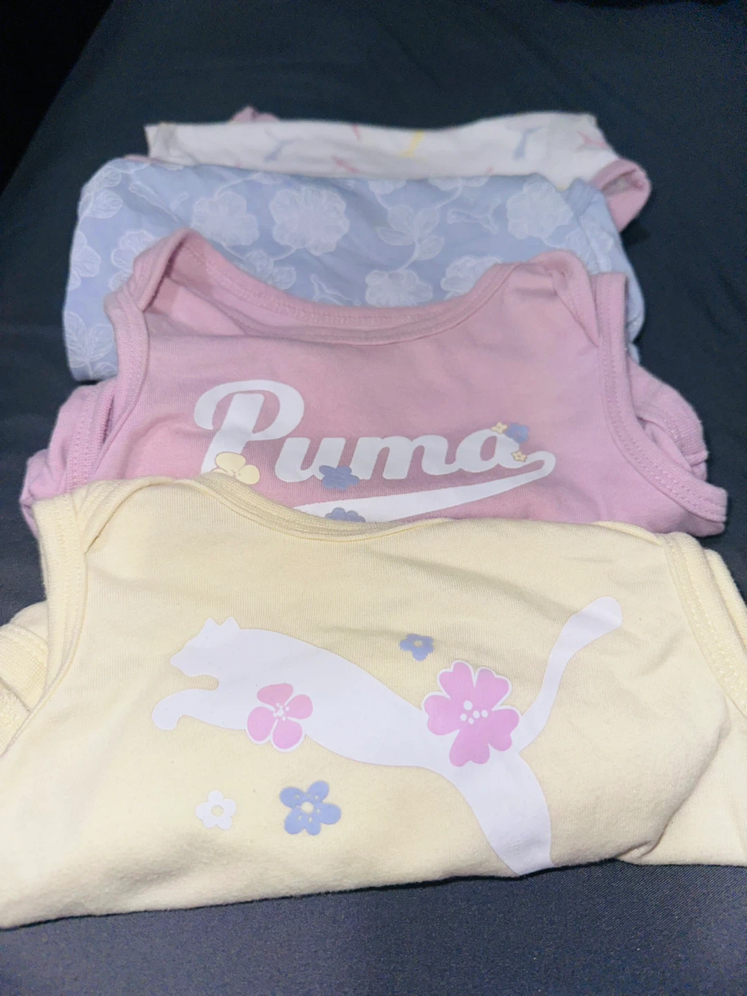 Puma Baby Bodysuits 3/6M