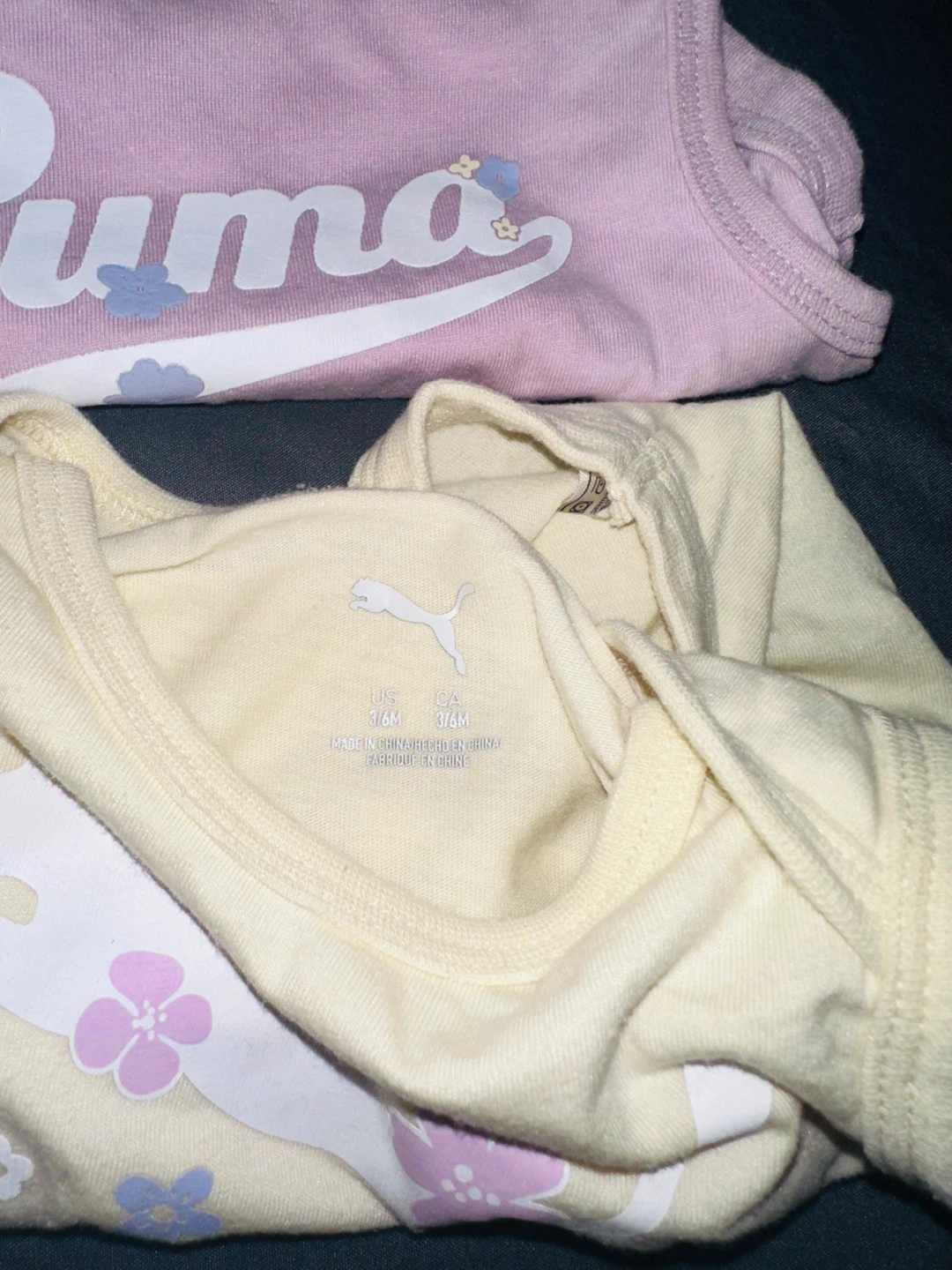 Puma Baby Bodysuits 3/6M - photo 2