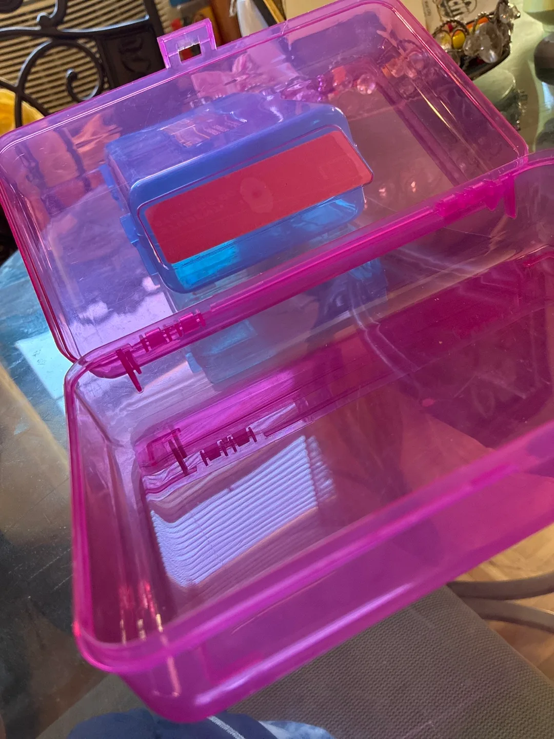 Translucent Student Storage Box image indicator(3)