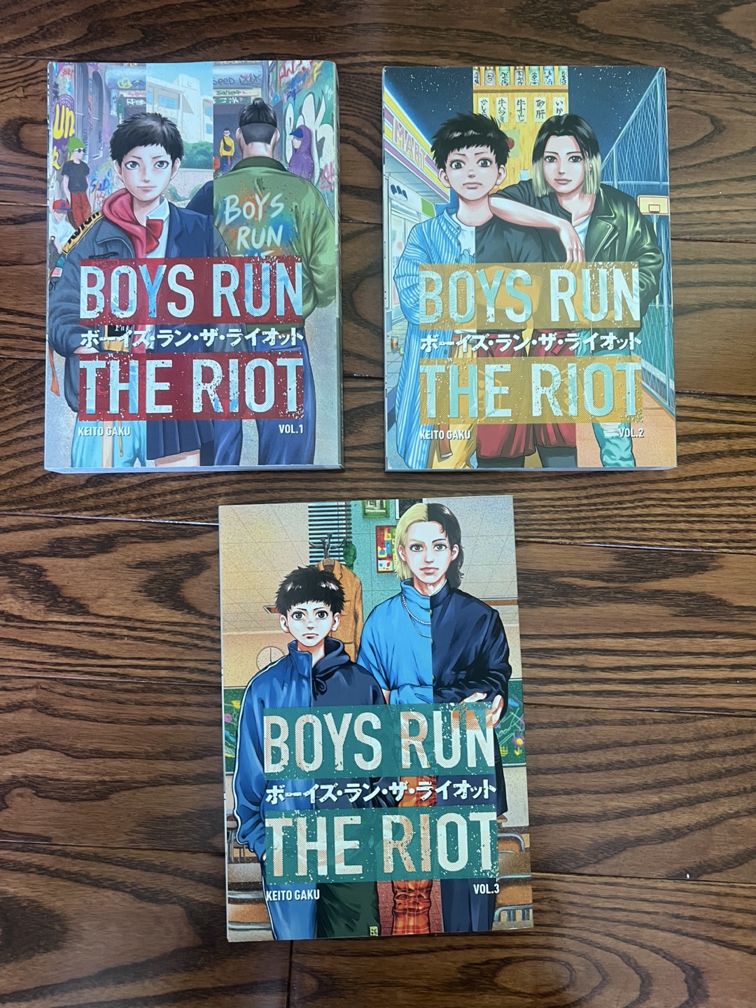 Boys Run The Riot vols 1-3