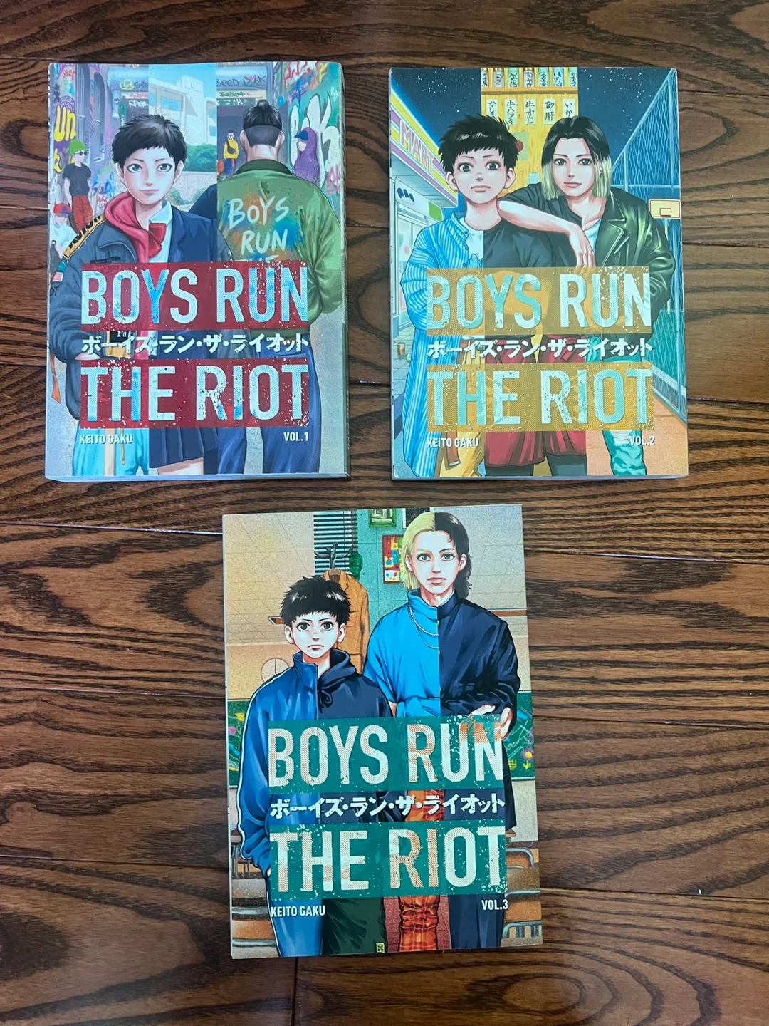 Boys Run The Riot vols 1-3 thumbnail