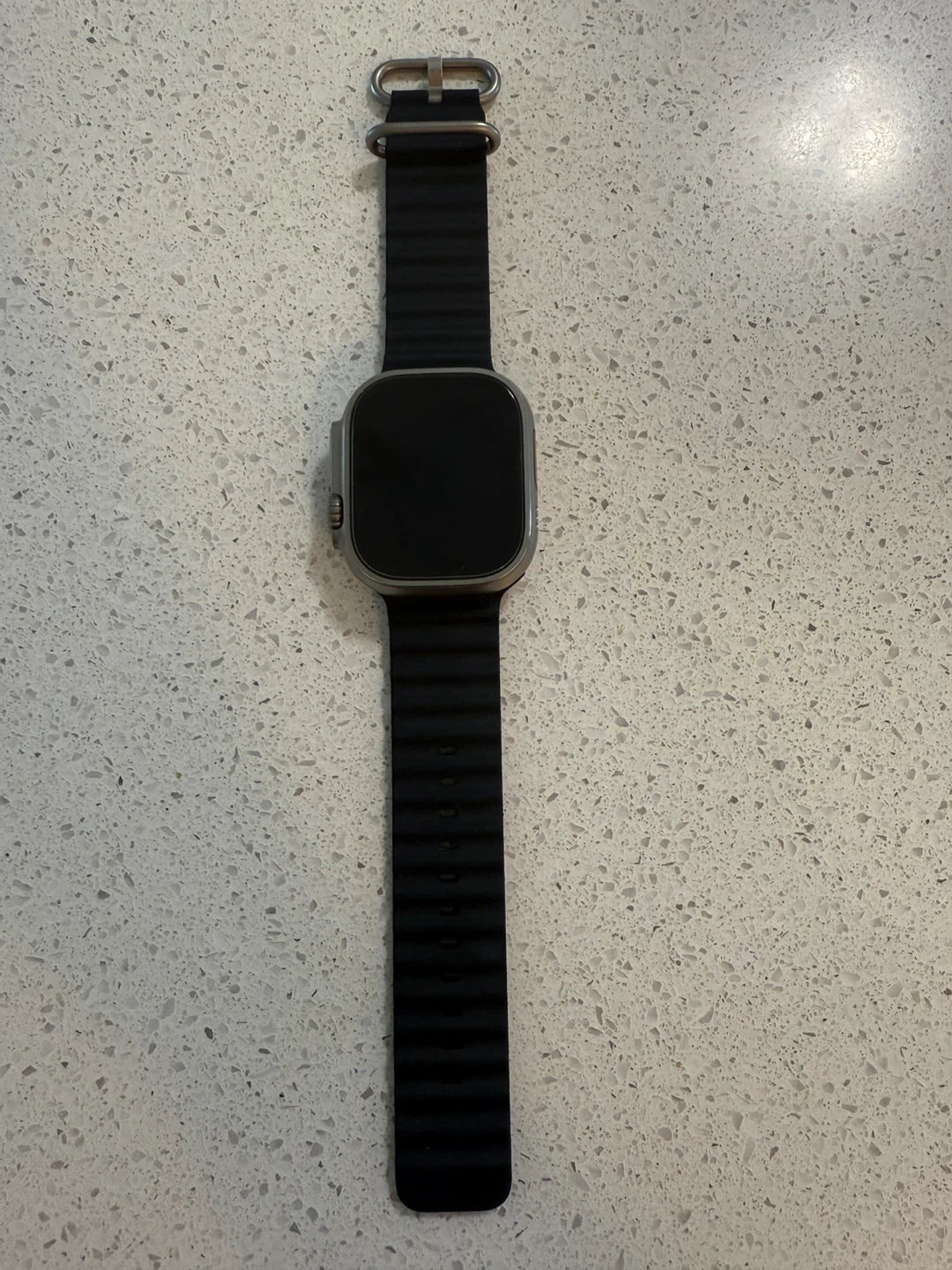 Apple Watch Ultra with Black Band