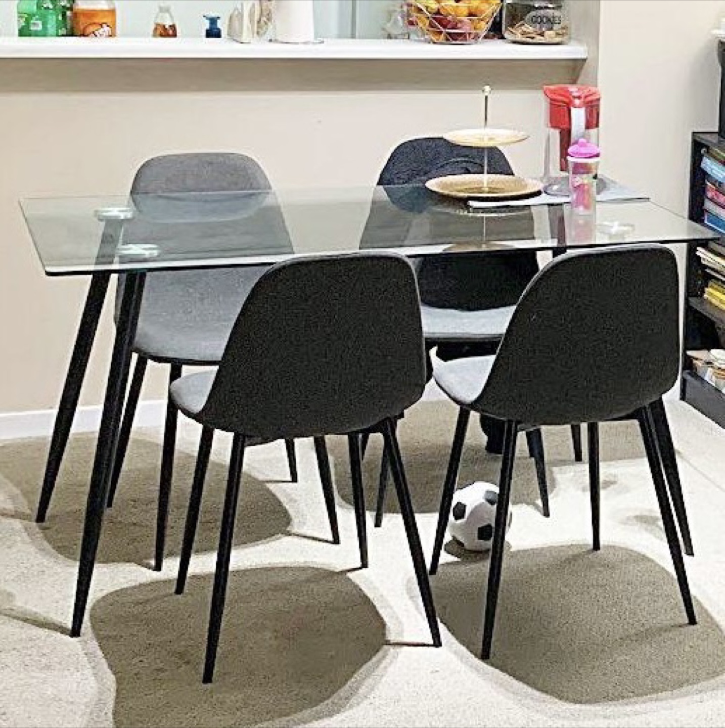 Dining Table with 4 Chairs