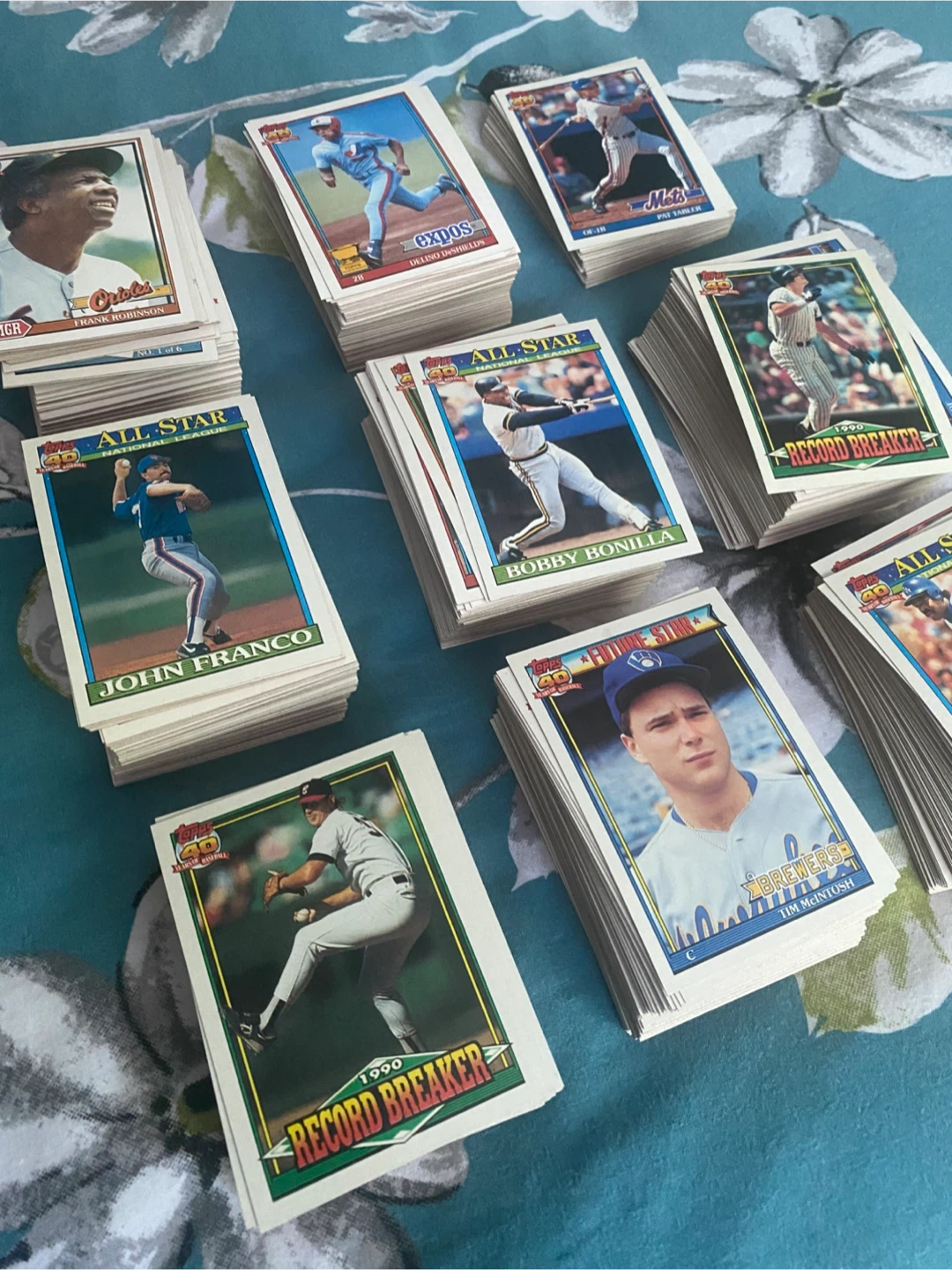 Vintage 1991 Topps Baseball Cards - photo 2
