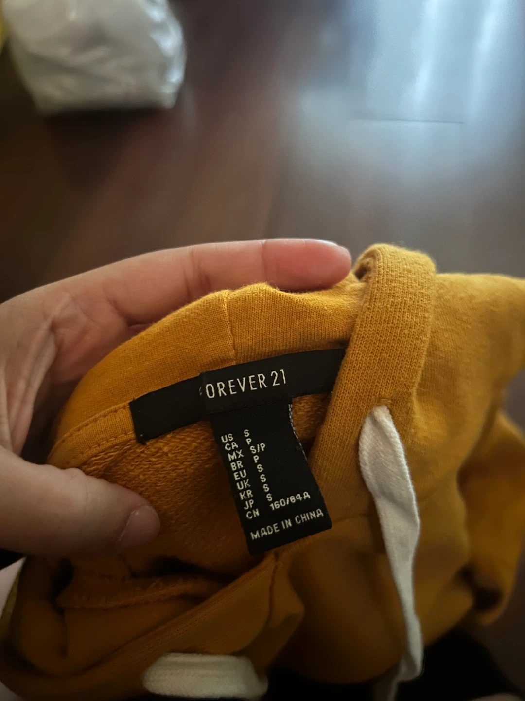 Forever 21 Cropped Hoodie - Size S - photo 3