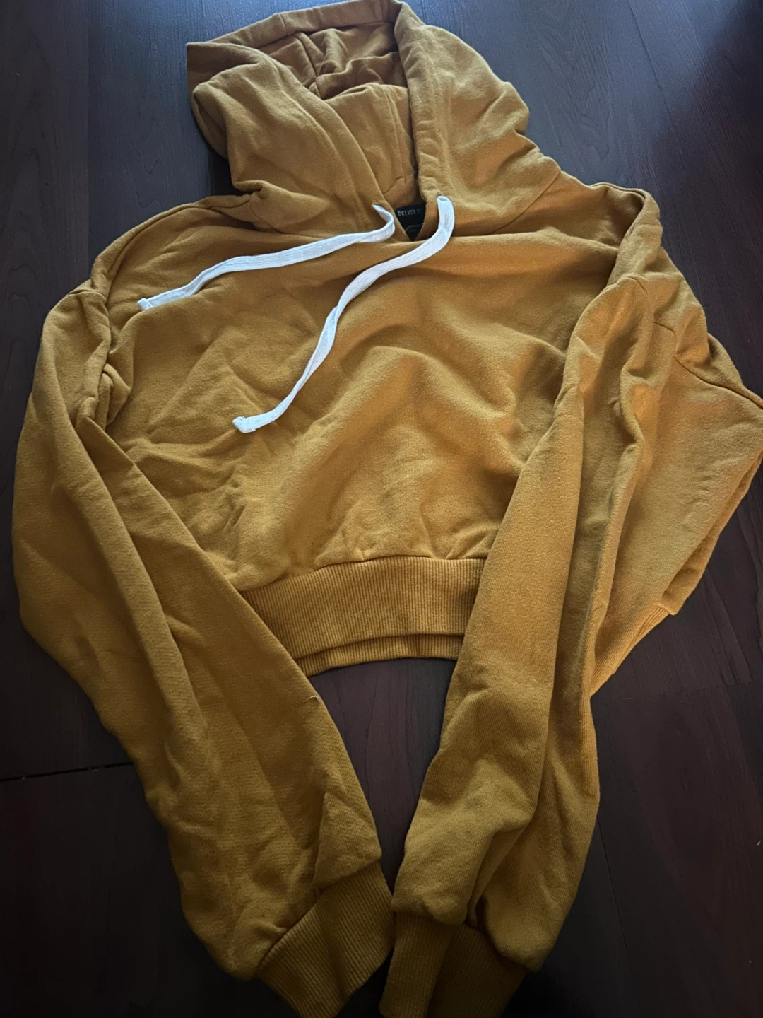 Forever 21 Cropped Hoodie - Size S - photo 2