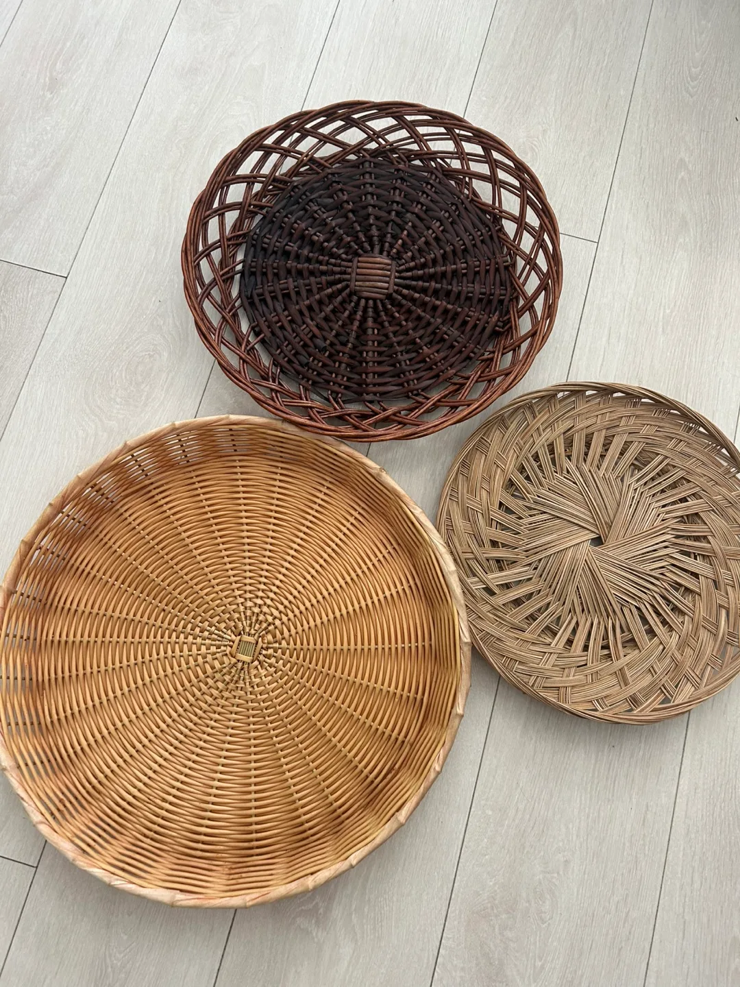 Wicker Basket set Decor/Storage thumbnail