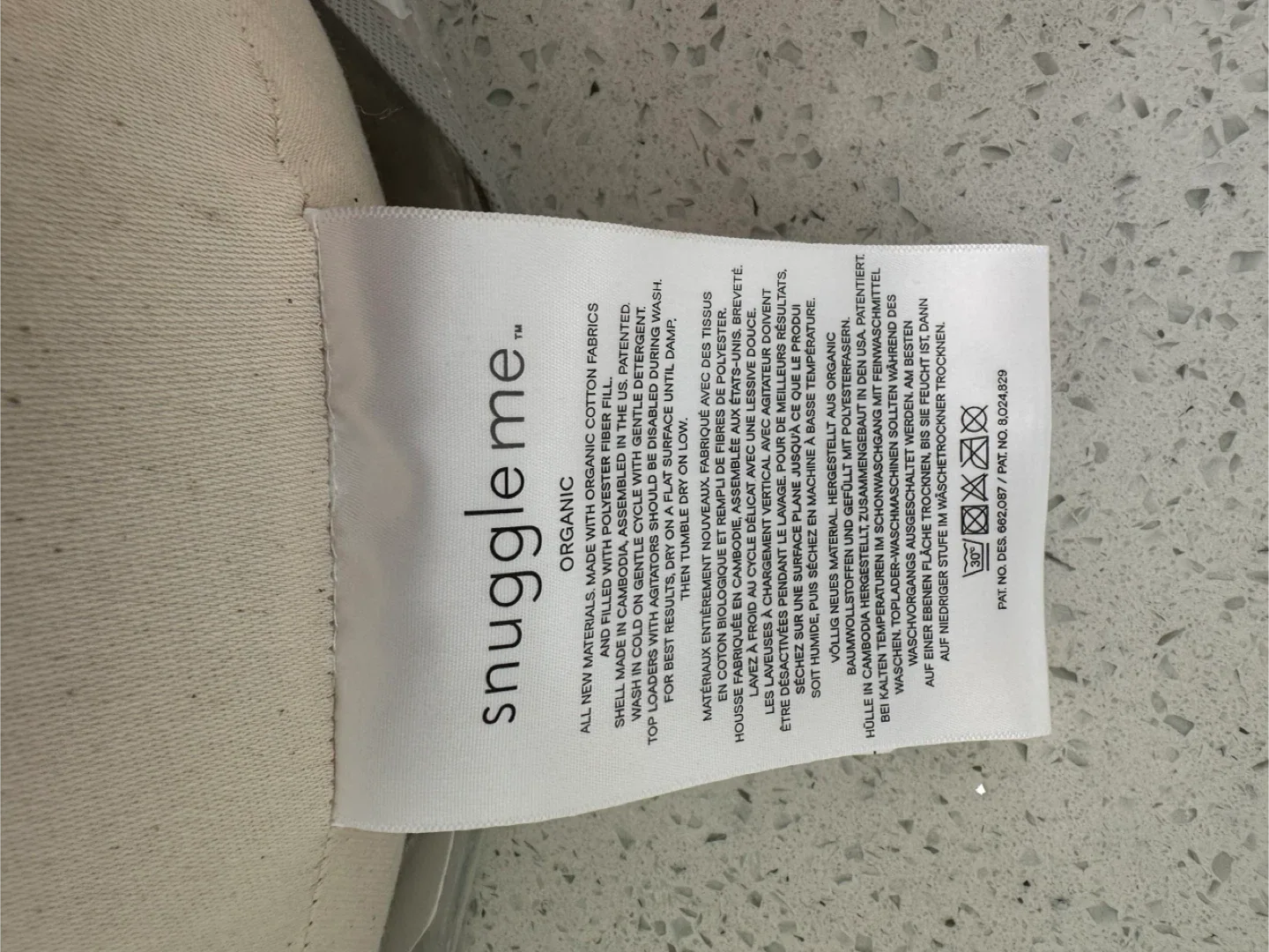 Snuggle Me Organic Infant Lounger image indicator(4)