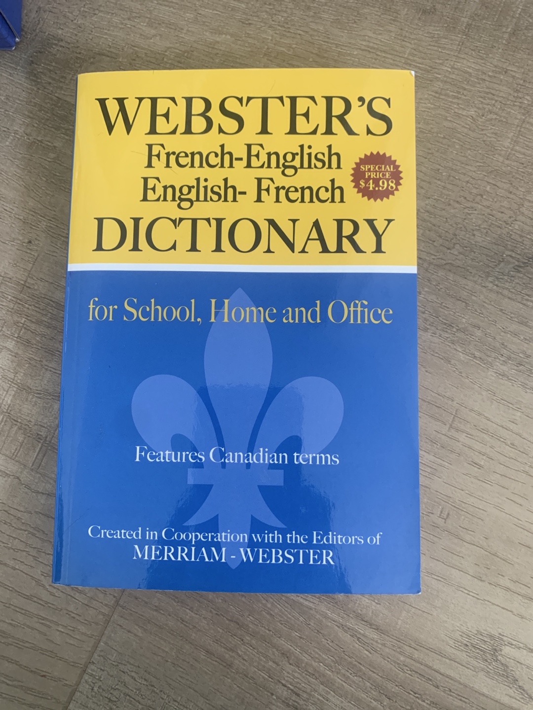 Webster's French-English Dictionary