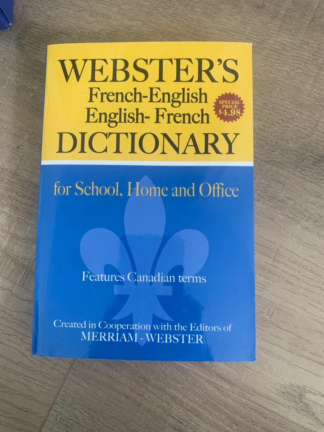 Webster's French-English Dictionary