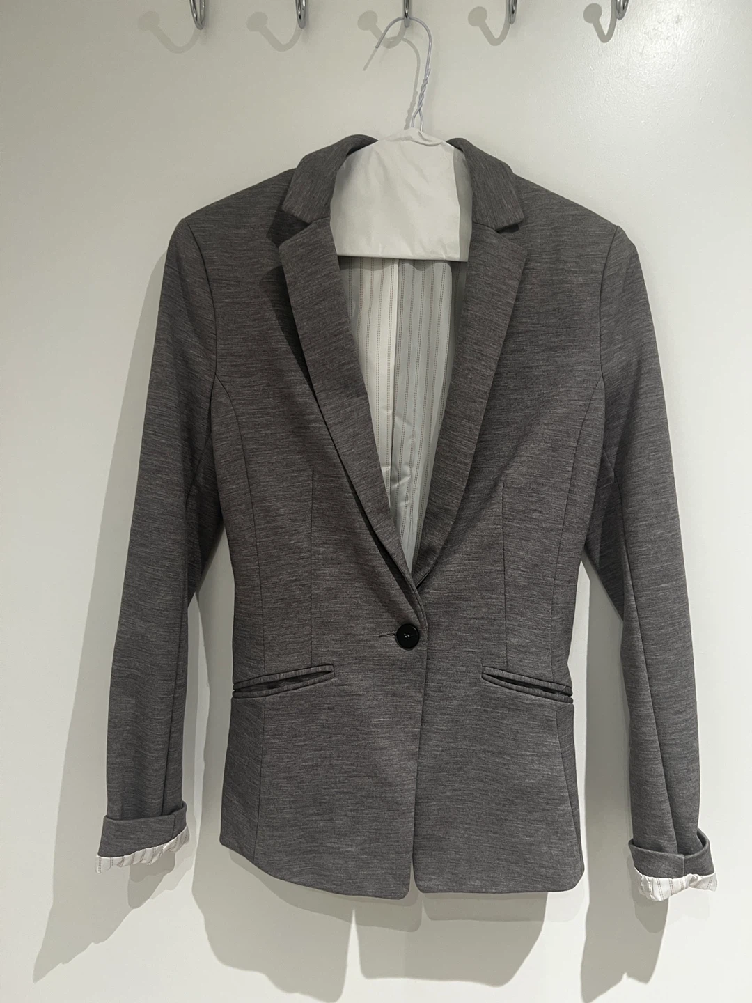 H&M Grey Blazer - Size 2