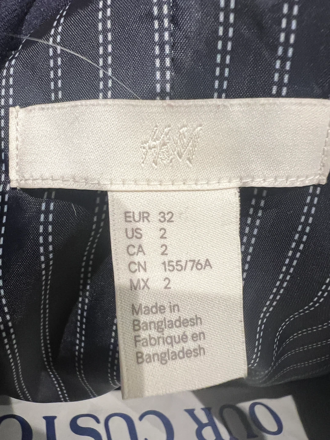 H&M Navy Blazer - Size 2 - photo 3