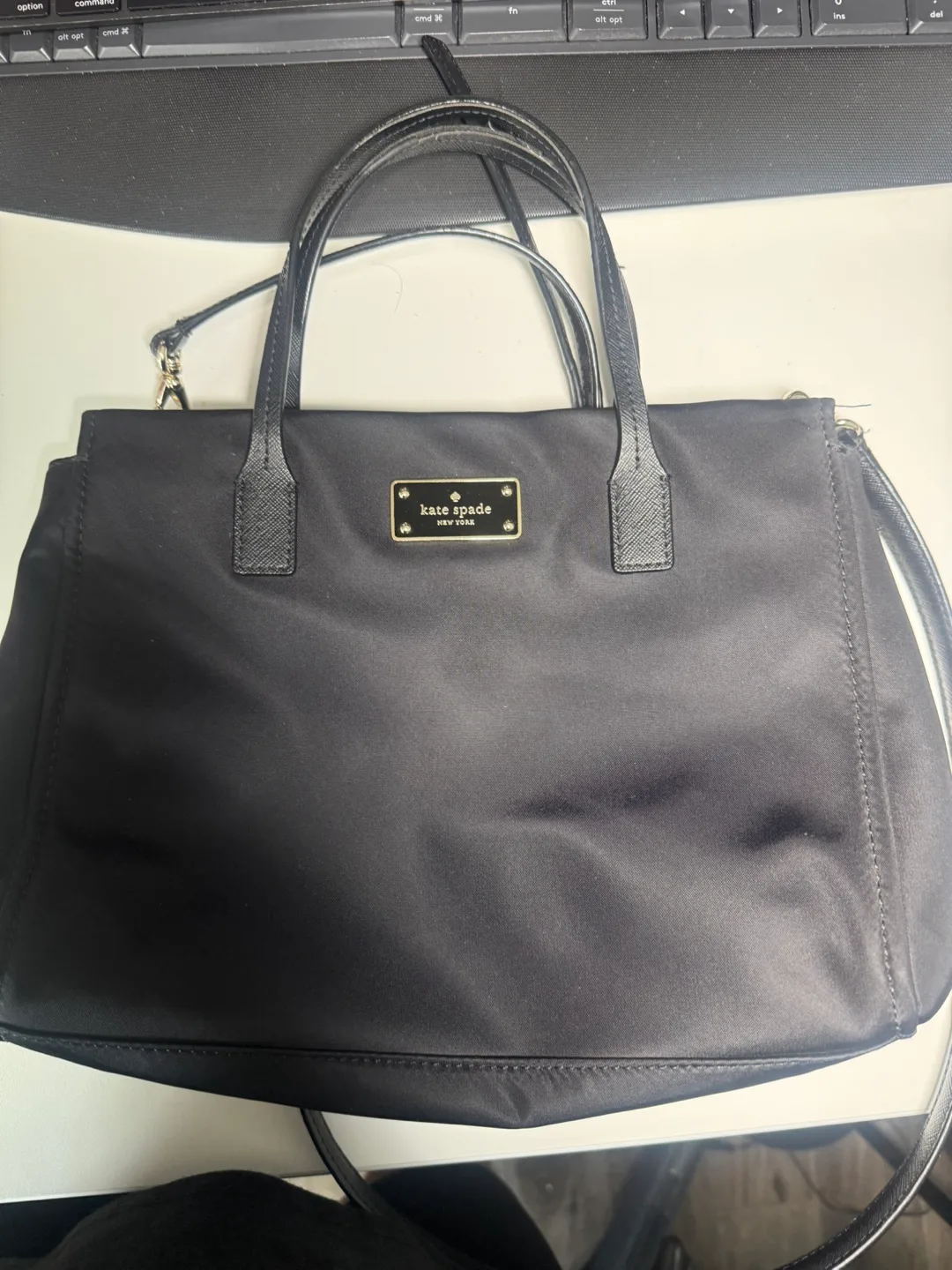 Kate Spade Black Satchel thumbnail