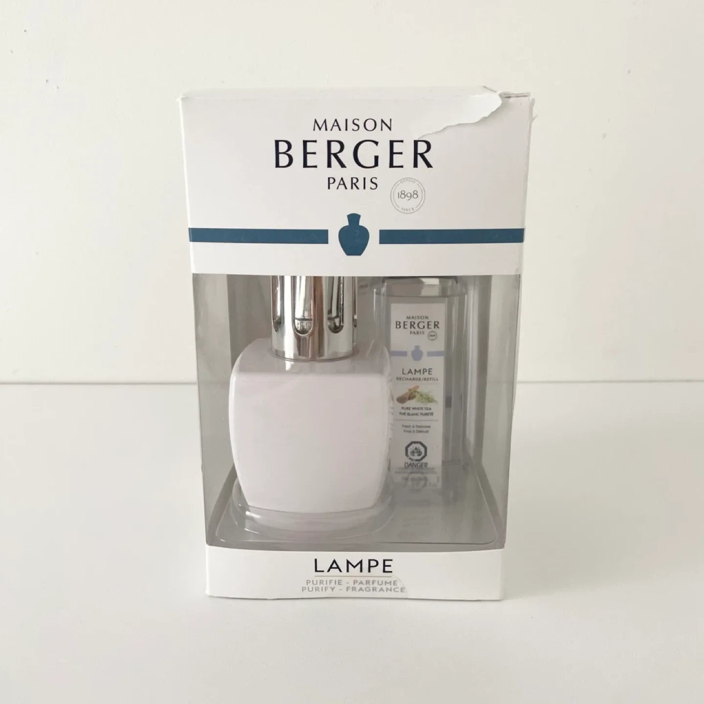 Maison Berger Lamp Gift Set, June White thumbnail