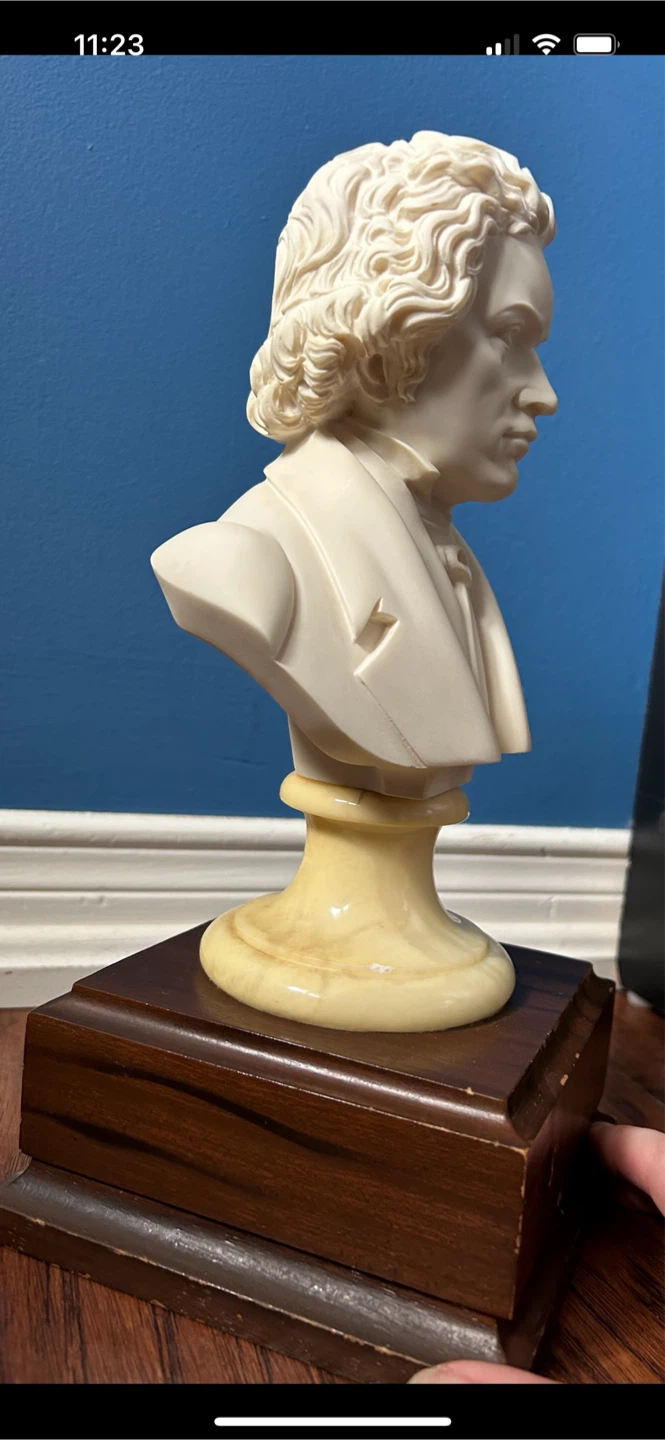 Beethoven & Bach Bust Sculpture
