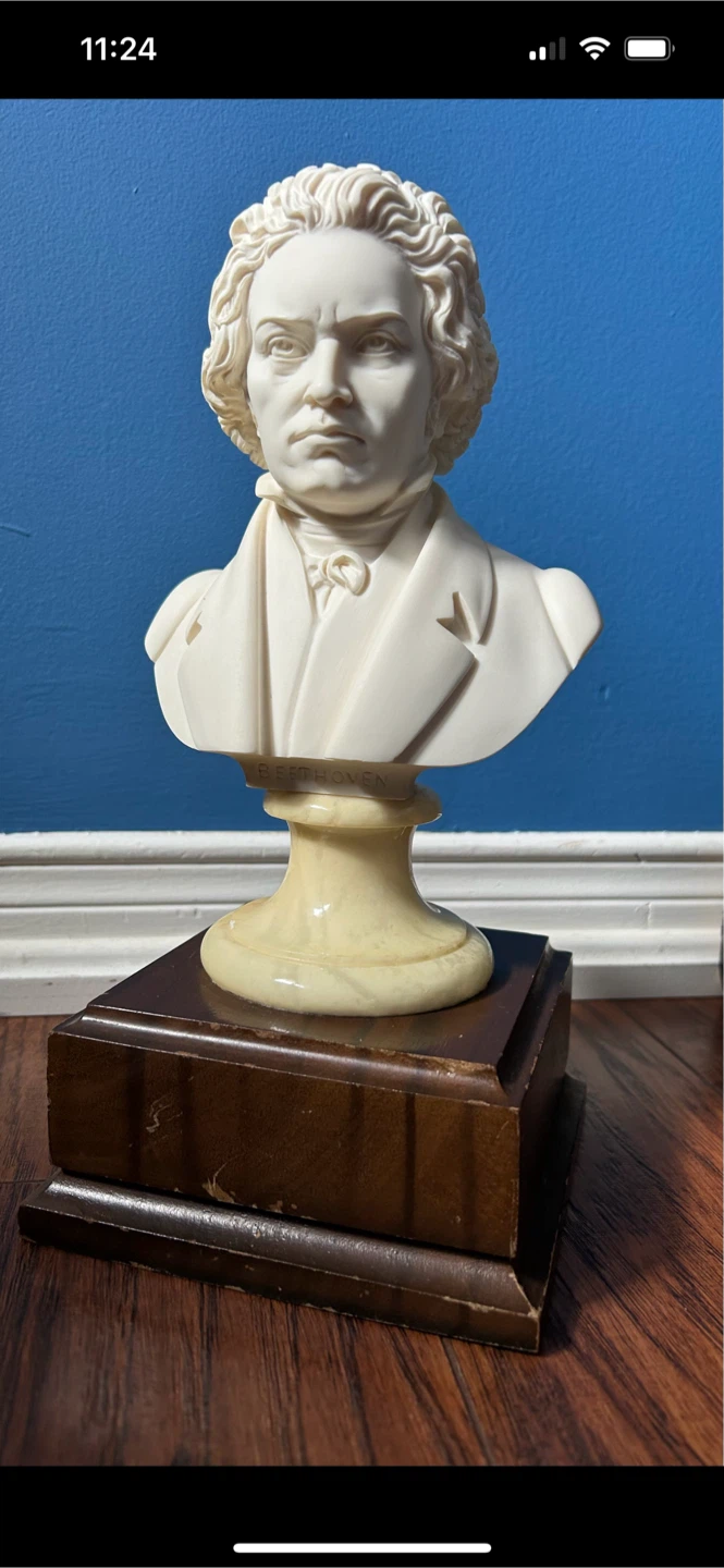 Beethoven & Bach Bust Sculpture - photo 2
