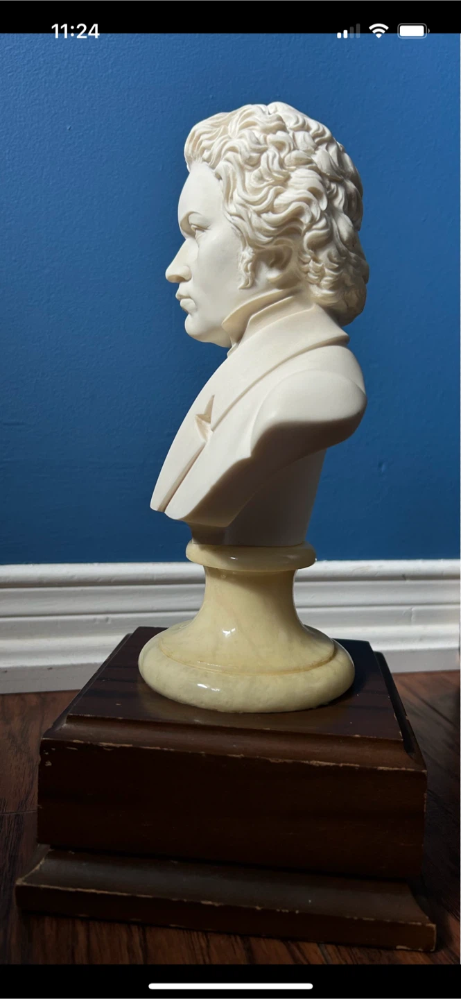 Beethoven & Bach Bust Sculpture - photo 3