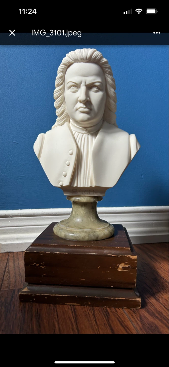 Beethoven & Bach Bust Sculpture - photo 5