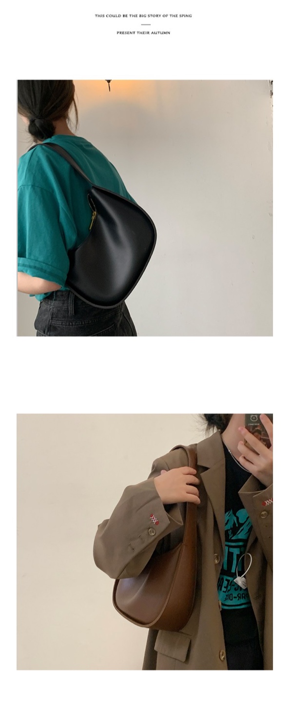 Brown Shoulder Bag (Vegan Leather) - photo 4
