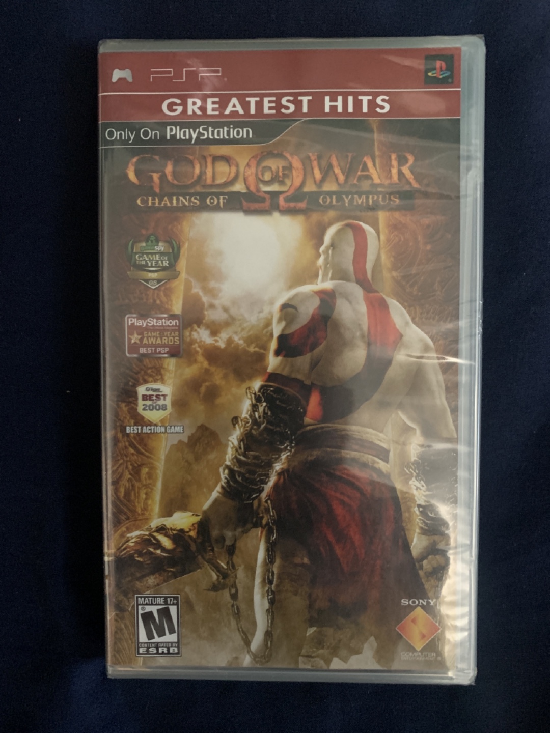 Sealed God Of War Chains Of Olympus for Sony PSP