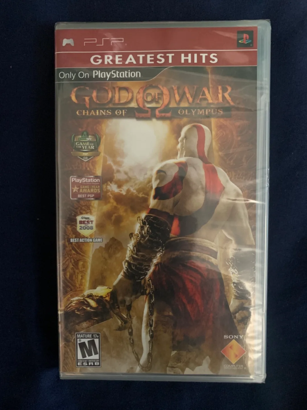 Sealed God Of War Chains Of Olympus for Sony PSP thumbnail
